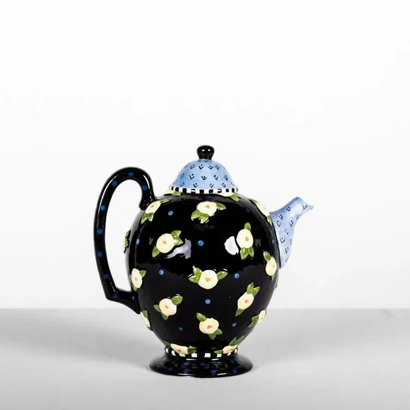 Set of 5 Mary Engelbreit Collectible Tea Pots - Picture 2 of 15